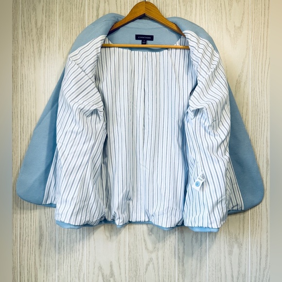 41 HAWTHORN Natalie Knit Blazer Light Blue Size 1X NWOT - Picture 5 of 6